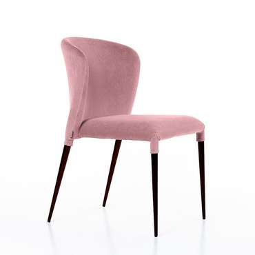 Комплект из четырех стульев Albert розового цвета