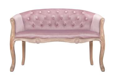 Диван Kandy double pink velvet розового цвета