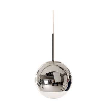 Подвесной светильник Mirror Ball D15 серебряного цвета