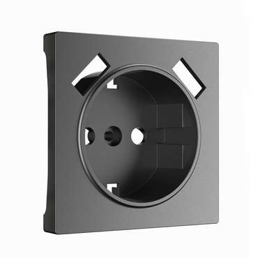 Накладка для розетки USB  графит матовый W1179564 Встраиваемые механизмы графит матовый