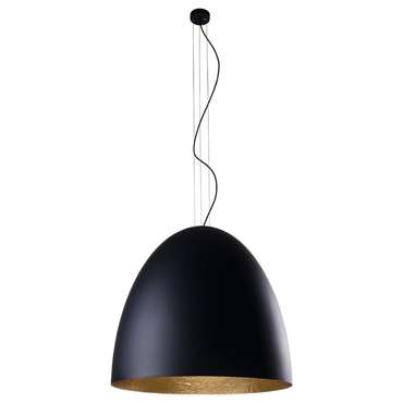 Подвесной светильник Egg 9026 (металл, цвет черный)