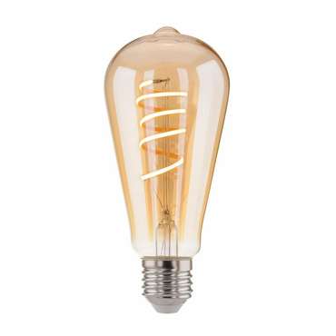 Филаментная светодиодная лампа ST64 8W 3300K E27 тонированная BLE2717