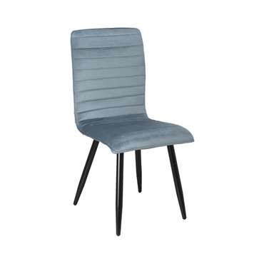 Обеденный стул Мако голубого цвета