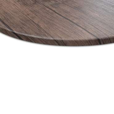 Обеденный стол Francis с коричневой столешницей