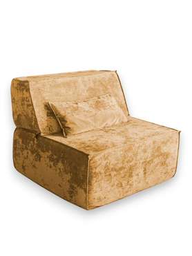 Бескаркасное кресло Клайд горчичного цвета