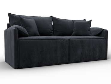 Модульный диван-кровать Лига-106 темно-серого цвета