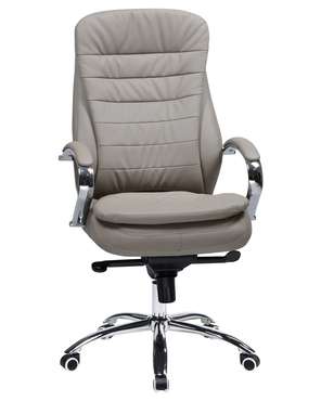 Офисное кресло для руководителей Lydon серого цвета