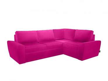 Угловой диван-кровать Peterhof розового цвета