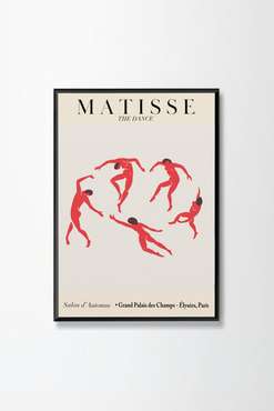 Постер Matisse the dance 50х70 в раме черного цвета