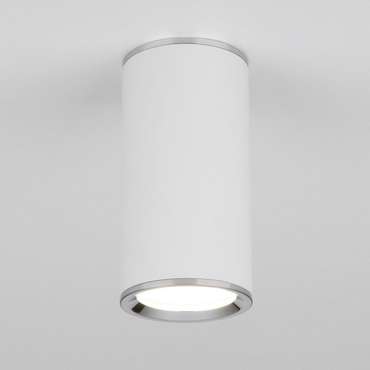 Накладной потолочный светодиодный светильник Rutero белого цвета
