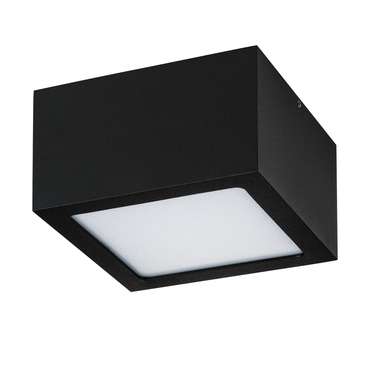 Потолочный светодиодный светильник Zolla черного цвета