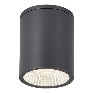 Светильник уличный потолочный ST-Luce серый/белый LED 1*12W 3000K/4000K/6500K TUBO