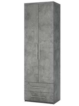 Шкаф с полками и ящиками Мелодия МПЯ-21 80 серого цвета