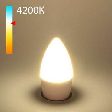 Светодиодная лампа C37 8W 4200K E27 BLE2716 формы свечи