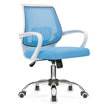Кресло офисное Ergoplus голубого цвета