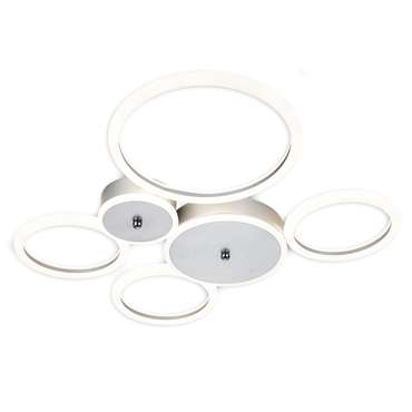 Потолочная люстра Saturn 10268/6LED Silver (акрил, цвет белый)