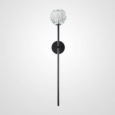 Бра RH Boule de Cristal Long Sconce Brass