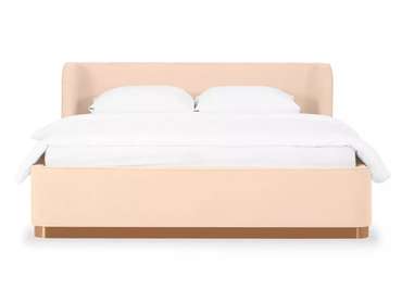 Кровать Vibe 160х200 бежевого цвета с подъемным механизмом
