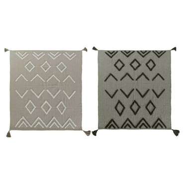 Покрывало DKD Home Decor Белый Зеленый Бежевый 130 x 170 x 0,5 см (2 штук)