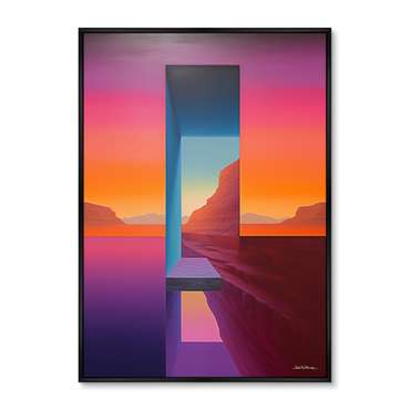 Репродукция картины Continuum, No 1, 2024г.