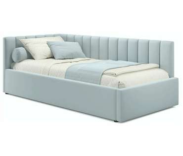 Кровать Milena 90х200 мятного цвета