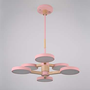 Подвесная люстра TURNA DBL L6 Pink