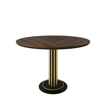Обеденный стол Silvio коричневого цвета