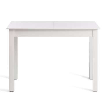 Раздвижной обеденный стол Moss белого цвета
