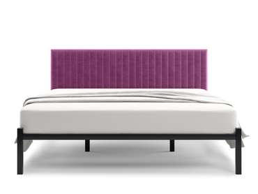 Кровать Лофт Mellisa Steccato 160х200 пурпурного цвета без подъемного механизма