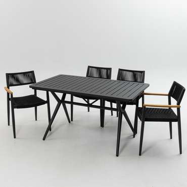 Стол садовый Toronto серого цвета