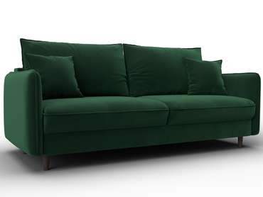 Диван-кровать Лига-064 зеленого цвета