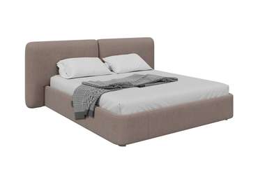 Кровать Hub Soft 180х200 цвета капучино с подъемным механизмом