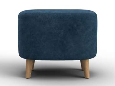 Пуф 003 синего цвета