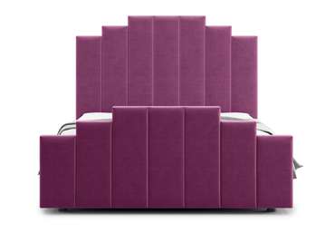 Кровать Velino 140х200 пурпурного цвета с подъемным механизмом 