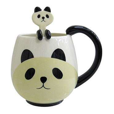Кружка с ложкой 'Panda'