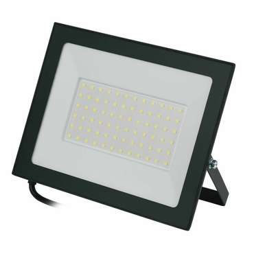 Прожектор ULF-Q519 100W/6500K IP65 220-240V BLACK (алюминий, цвет черный)