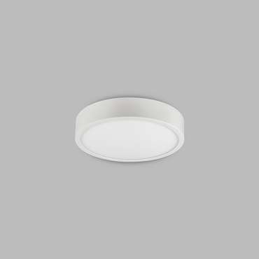 Потолочный светодиодный светильник Saona Superficie белого цвета