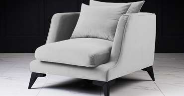 Кресло Dimension simple серого цвета