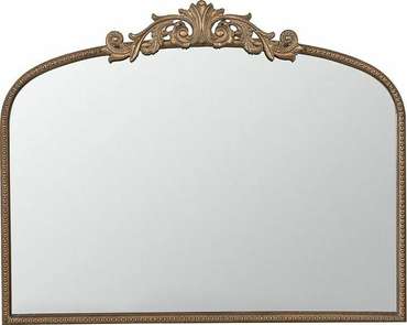 Зеркало настенное 79х102 бронзового цвета