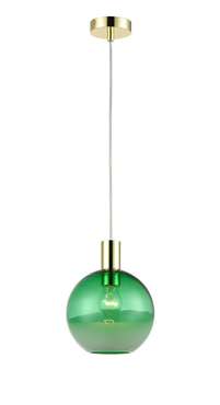 Подвесной светильник Unicum зеленого цвета