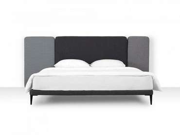 Кровать Licata 180х200 композиция 1 серого цвета
