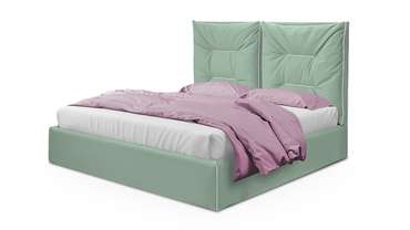 Кровать Миранда 160х200 мятного цвета