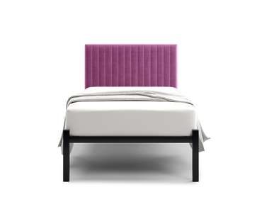 Кровать Лофт Mellisa Steccato 90х200 пурпурного цвета без подъемного механизма