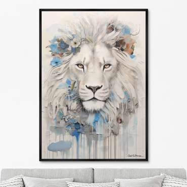 Репродукция картины Blooming Lion, 2024г.