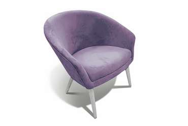 Кресло Тиана лилового цвета