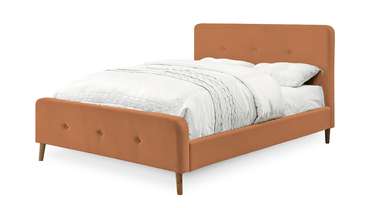 Кровать Левита 160х200 оранжевого цвета  