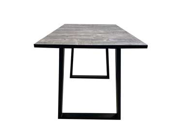 Обеденный стол Саен с серо-коричневой столешницей 