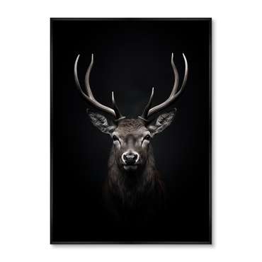 Набор из двух репродукций картин Deer in the dark 2024 год