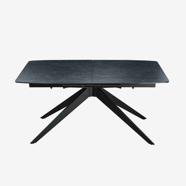 Раздвижной обеденный стол Маттерхорн М темно-серого цвета
