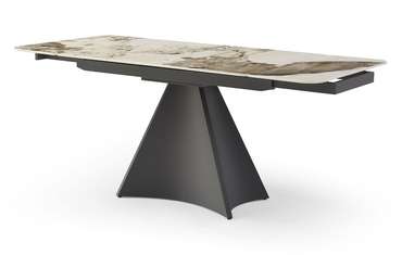 Раскладной обеденный стол Granada серого цвета